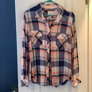 Guess plaid shirt